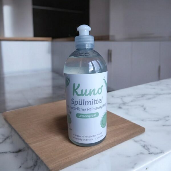 Kuno - Opvaskemiddel med citrongræs 500ml - Kuno