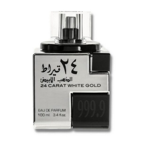 Lattafa Perfumes -  24 Carat White Gold Eau De Parfum - 100 ml - Edp - lattafa perfumes