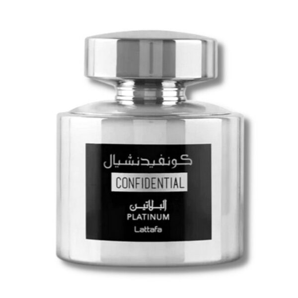 Lattafa Perfumes - Confidential Platinum Eau de Parfum - 100 ml - Edp - lattafa perfumes