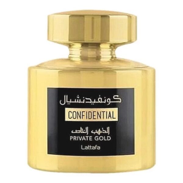 Lattafa Perfumes - Confidential Private Gold Eau de Parfum - 100 ml - Edp - lattafa perfumes