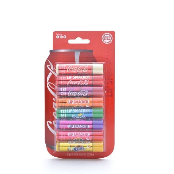 Lip Smacker - Coca Cola Party Pack - 8 Stk - lip smacker