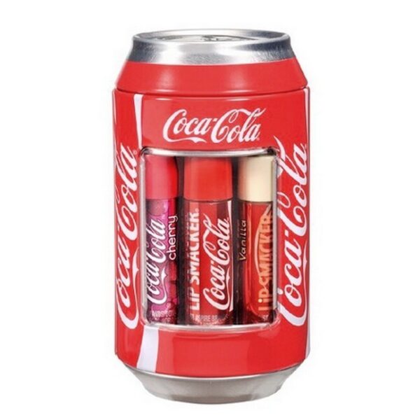 Lip Smacker - Coca Cola, Sprite & Fanta Tin Box Lip Balms 6 stk - lip smacker