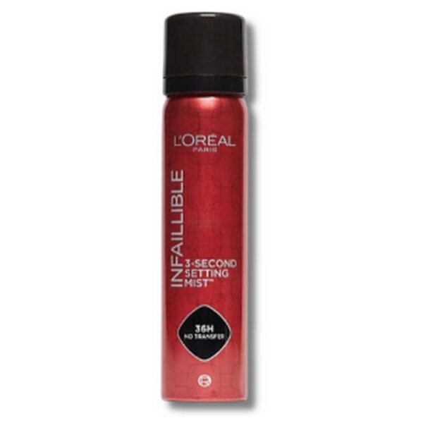 Loreal - Infaillible 3 Second Setting Mist Makeup Setting Spray - 75 ml - loreal