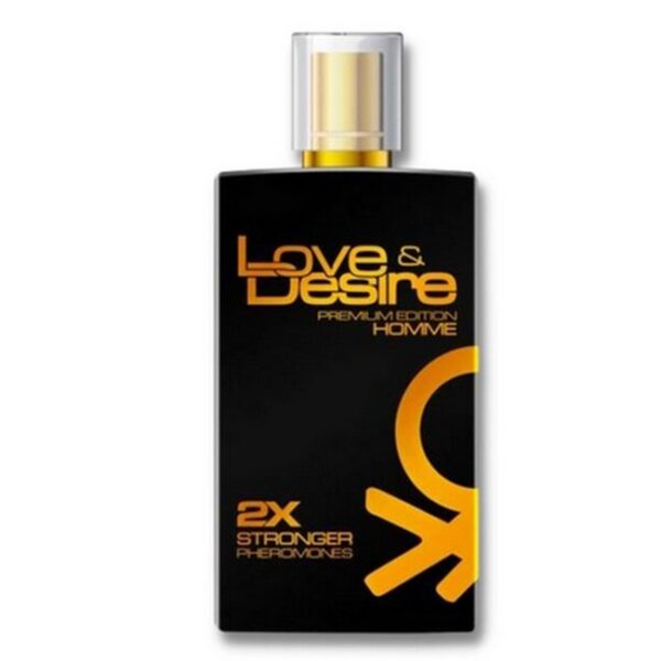 Love & Desire - Gold Premium Homme Pheromone Perfume - 100 ml - love & desire