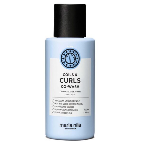 Maria Nila - Coils & Curls Co Wash - 100 ml - maria nila