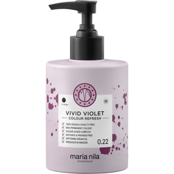 Maria Nila - Colour Refresh 0.22 Vivid Violet - 300 ml - maria nila