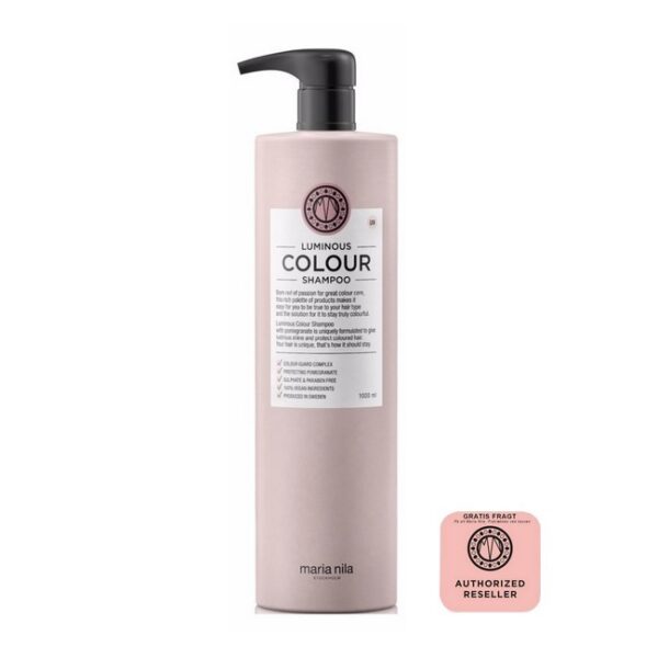 Maria Nila - Luminous Colour Shampoo - 1000 ml - maria nila