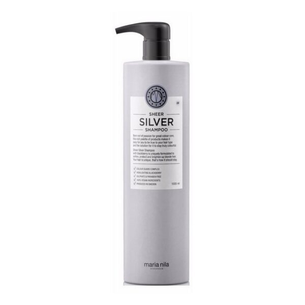 Maria Nila - Sheer Silver Shampoo - 1000 ml - maria nila