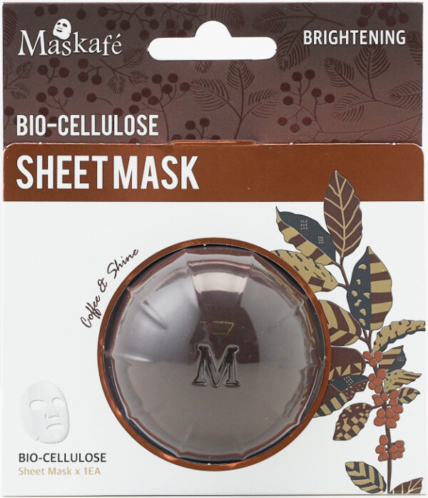 Maskafé - Brightening Sheet Mask Bio-cellulose - Maskafé