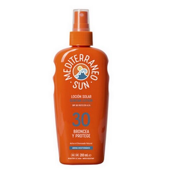 Mediterraneo Sun - Coconut Sun Lotion Bronze & Protect SPF30 - 200 ml - mediterraneo sun