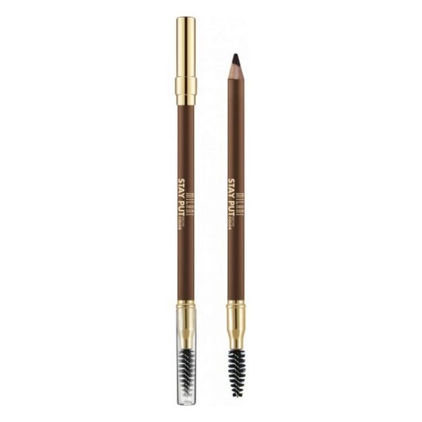 Milani Cosmetics - Stay Put Brow Pomade Pencil - Soft Brown - milani cosmetics