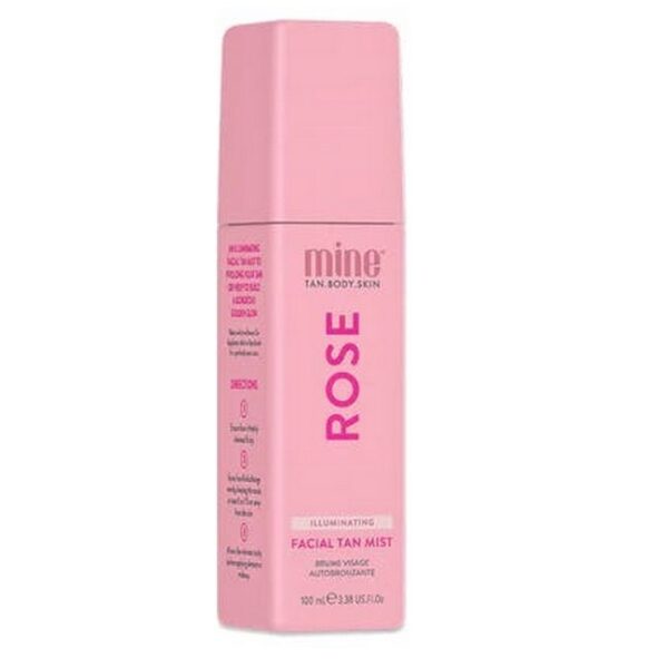 MineTan - Rose Mist Illuminating Face Tan Spray 100 ml - minetan