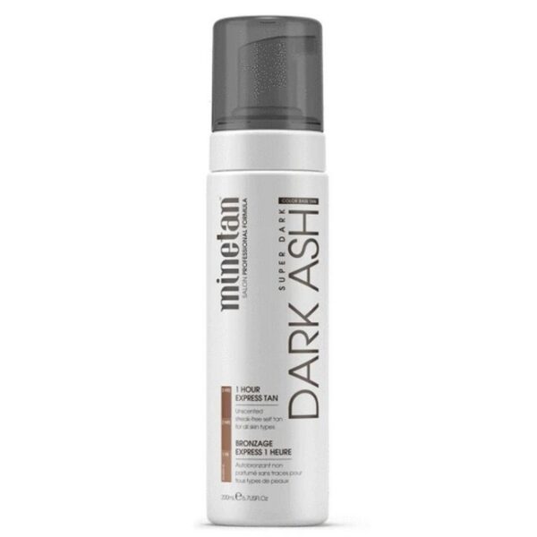 MineTan - Super Dark Dark Ash Self Tan Foam - 200 ml - minetan