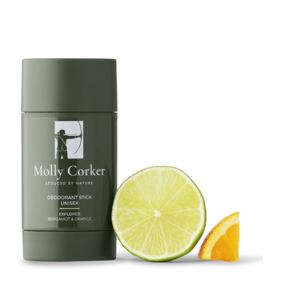 Molly Corker - Natural deodorant stick - Bergamot |  Orange - Explorer - Molly Corker