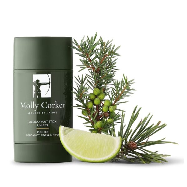 Molly Corker - Natural deodorant stick - Juniper |  Bergamot | Pine - Pioneer - Molly Corker