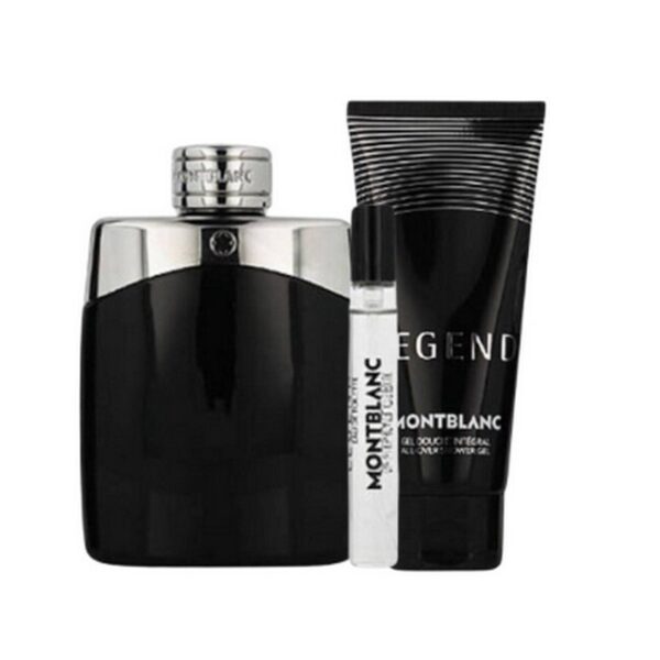 MontBlanc - Legend Eau de Toilette Gaveæske - 100 ml + 7,5 ml + Shower Gel - montblanc