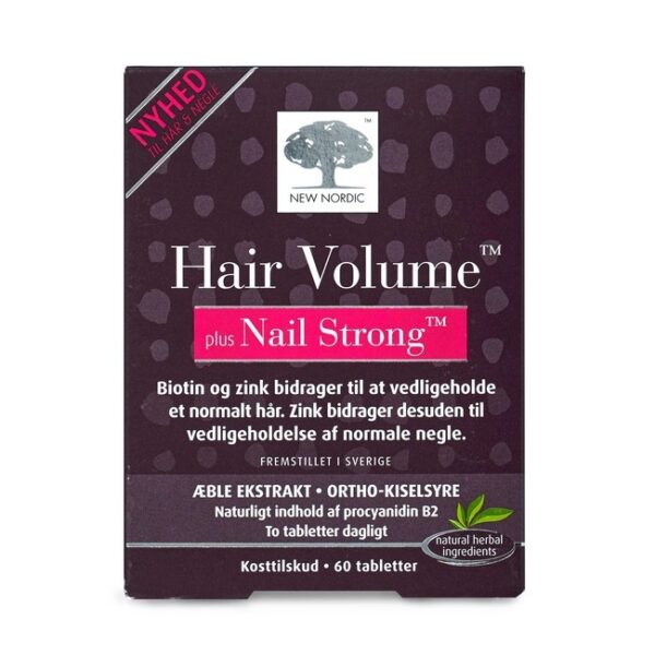 New Nordic - Hair Volume Plus Nail Strong - 60 Stk - new nordic