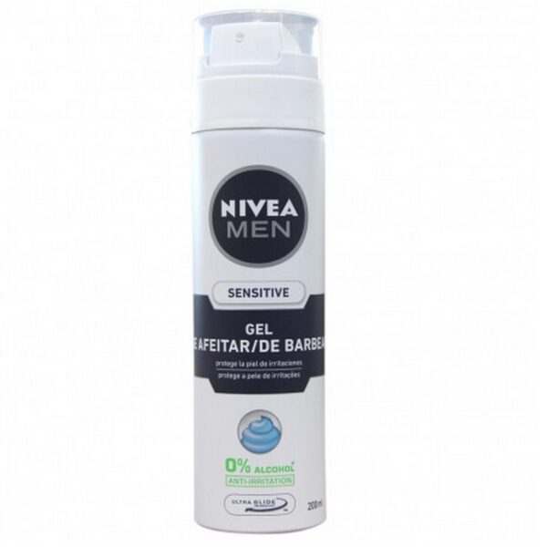 Nivea - Men Shaving Gel Sensitive - 200 ml - nivea