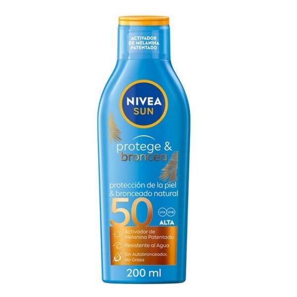 Nivea - Sun Protect & Bronze Lotion SPF50 - 200 ml - nivea