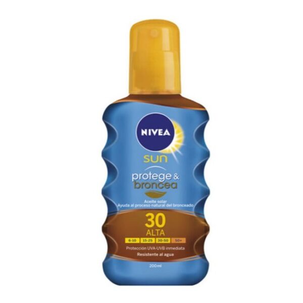 Nivea - Sun Protect & Bronze Oil Spray SPF30 - 200 ml - nivea