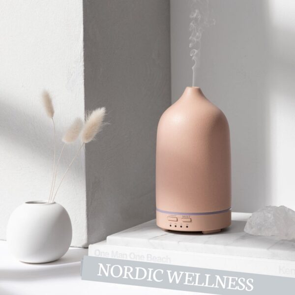 NORDIC WELLNESS - Keramisk aroma diffuser - Terracotta - Nordic Wellness