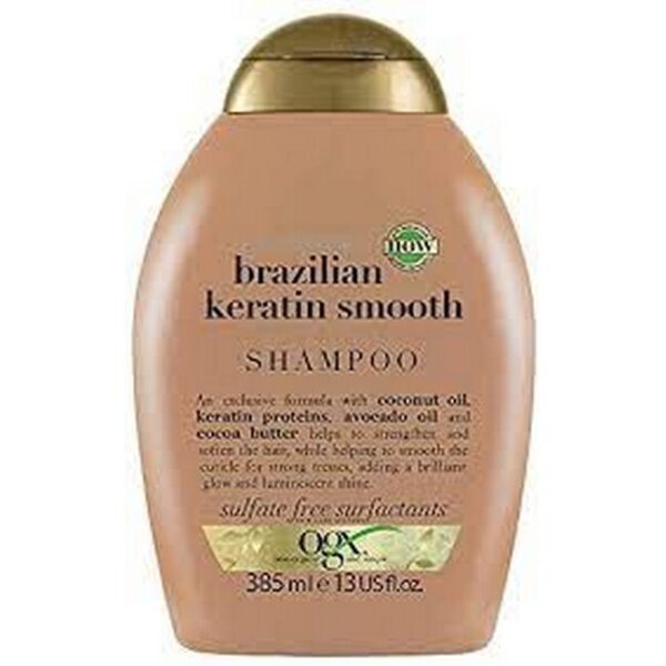 Ogx - Brazilian Keratin Smooth Shampoo - 385 ml - ogx