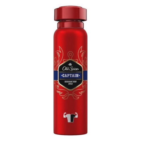 Old Spice - Captain Deodorant Spray - 150 ml - old spice