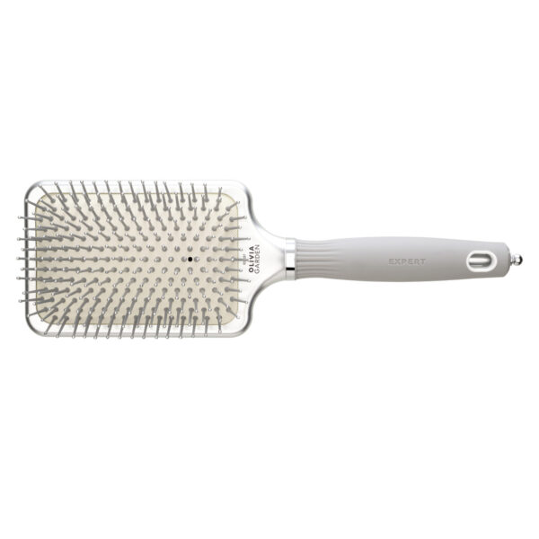 Olivia Garden® - Silver Rectangular expert care hairbrush - Large - OLIVIA GARDEN®