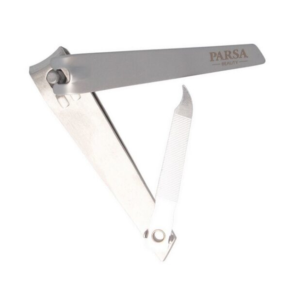 Parsa Beauty - 3 i 1 Nail Clipper Silver - parsa beauty