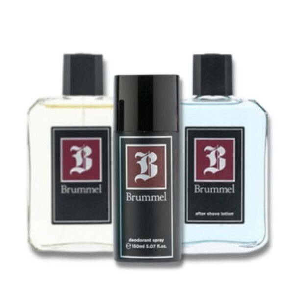 Puig - Brummel Duft Sæt - Eau de Toilette + Aftershave + Deo - puig