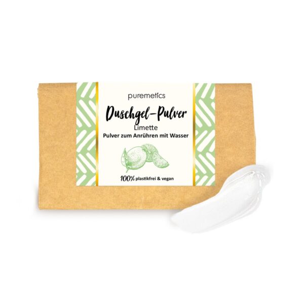 puremetics - DIY Duschgel Pulver - Lime - puremetics