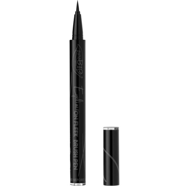 puroBIO Cosmetics - Eyeliner "on fleek" brush pen - sort - puroBIO Cosmetics