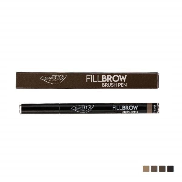 PuroBIO Cosmetics - Fillbrow Brush Pen 02 - puroBIO Cosmetics