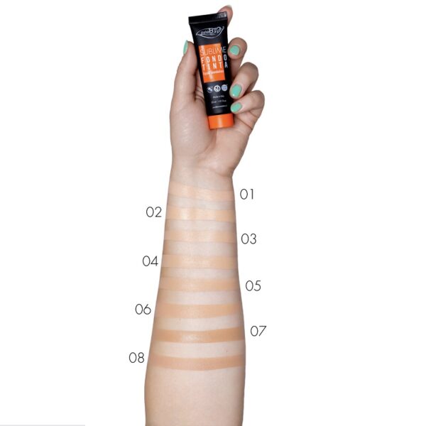 puroBIO Cosmetics -  Sublime Liquid Foundation 08 - puroBIO Cosmetics