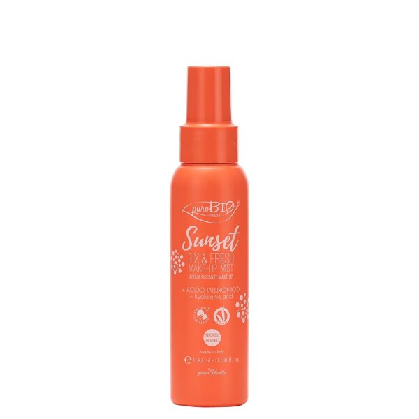 puroBIO Cosmetics - Sunset Fix & Fresh Make-up Mist - puroBIO Cosmetics