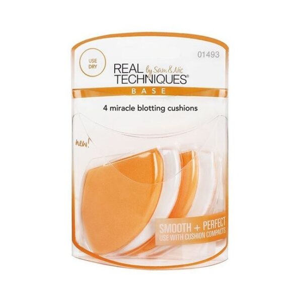 Real Techniques - Miracle Blotting Cushions x 4 - real techniques