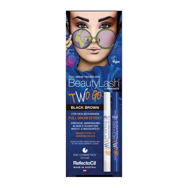 Refectocil - Beauty Lash Two Go Eyebrow Tint Natural Brown - refectocil