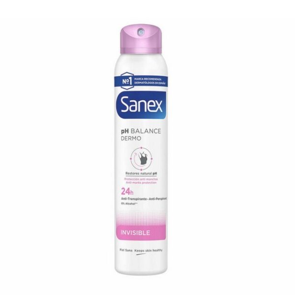 Sanex - Dermo Invisible pH Balance Deodorant Spray - 200 ml - sanex