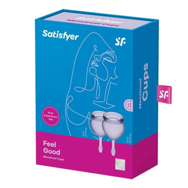 Satisfyer - Feel Good Menstruationskop Lilla - satisfyer