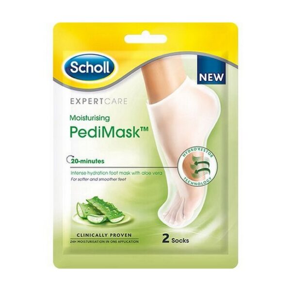 Scholl - Expert Care Moisturising PediMask Aloe Vera - 2 Socks - scholl