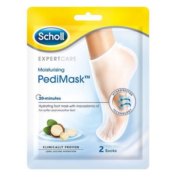 Scholl - Expert Care Moisturising PediMask Macadamia Oil - 2 Socks - scholl