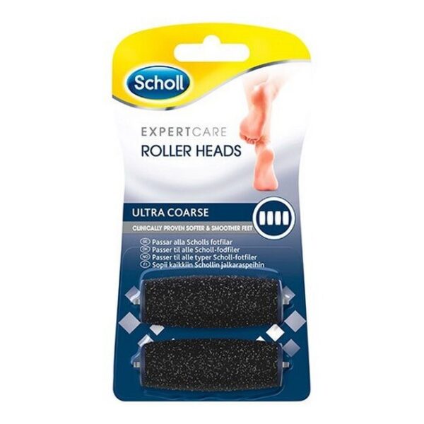 Scholl - Expertcare Roller Heads Extra Coarse 2 Pak - scholl