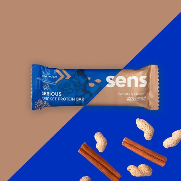 sens - Cricket protein bar - Peanut Butter & Cinnamon - sens