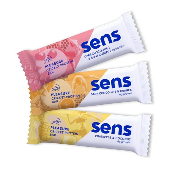 sens - Cricket protein bar - smagspakke - sens