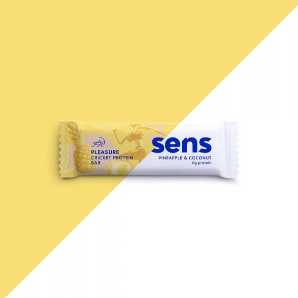 sens - Cricket protein bar - Pineapple & Coconut - sens