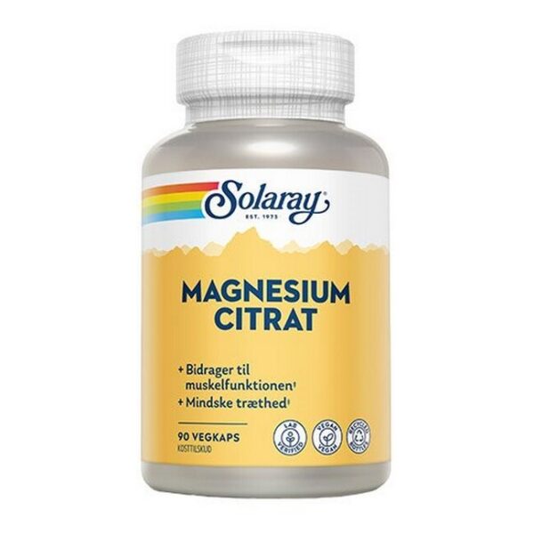 Solaray - Magnesium Citrat - 90 Stk - solaray