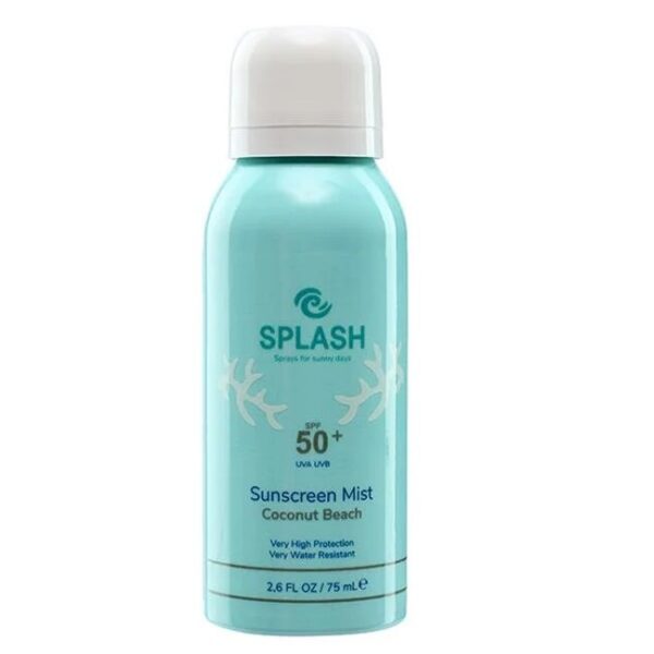 Splash - Coconut Beach Sunscreen Mist SPF50+ - 75 ml - splash