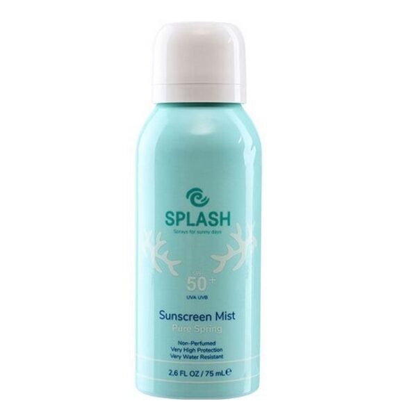 Splash - Pure Spring Sunscreen Mist SPF50 Non Perfumed - 75 ml - splash