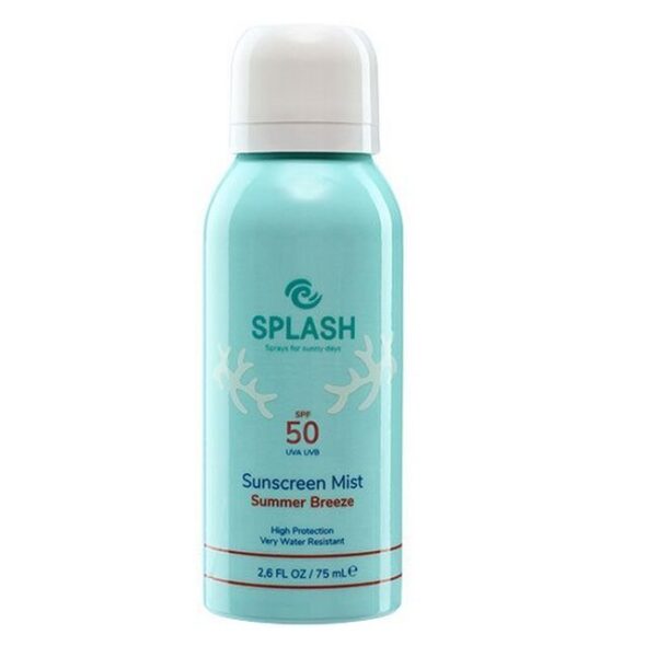 Splash - Summer Breeze Sunscreen Mist SPF50 - 75 ml - splash