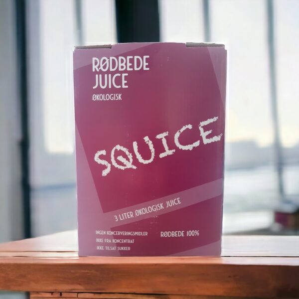 SQUICE - Økologisk Rødbede juice - Koldpresset - SQUICE